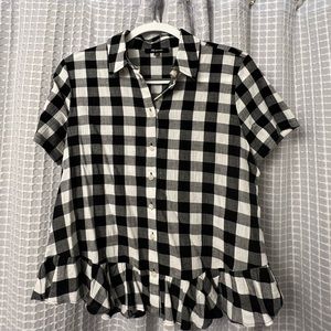 Madewell collared top